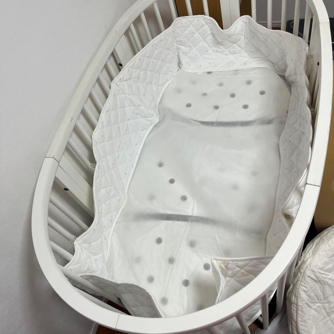 ストッケ　スリーピーベッド　ホワイト　フルセット