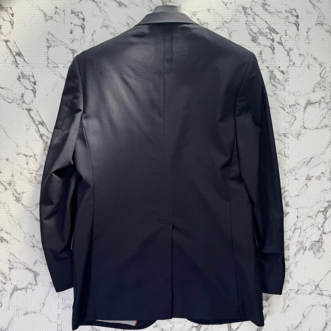 極美品◎ブルックスブラザーズ　テーラードジャケット　銀ボタン　紺ブレ　モヘヤ混