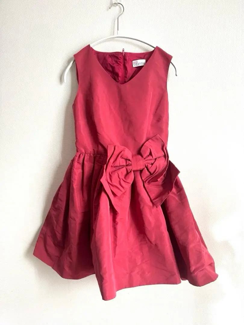 【美品】RED VALENTINO リボンミニワンピース