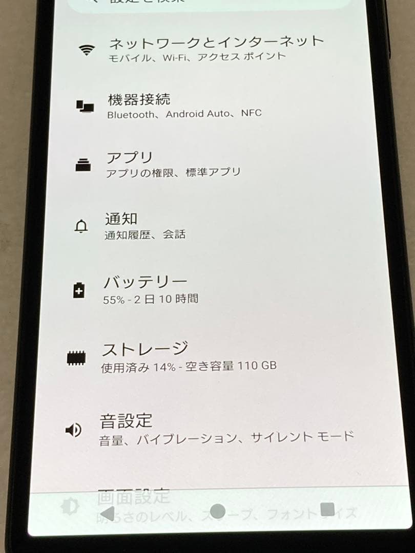 訳あり SO-52C Xperia 10 IV 128GB SIMフリー