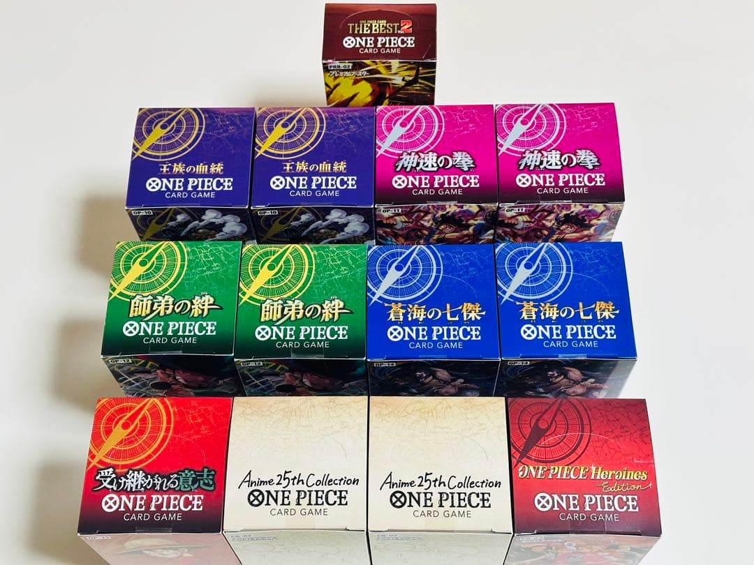 ワンピースカードゲームBOX 新品未開封テープ付き　13box