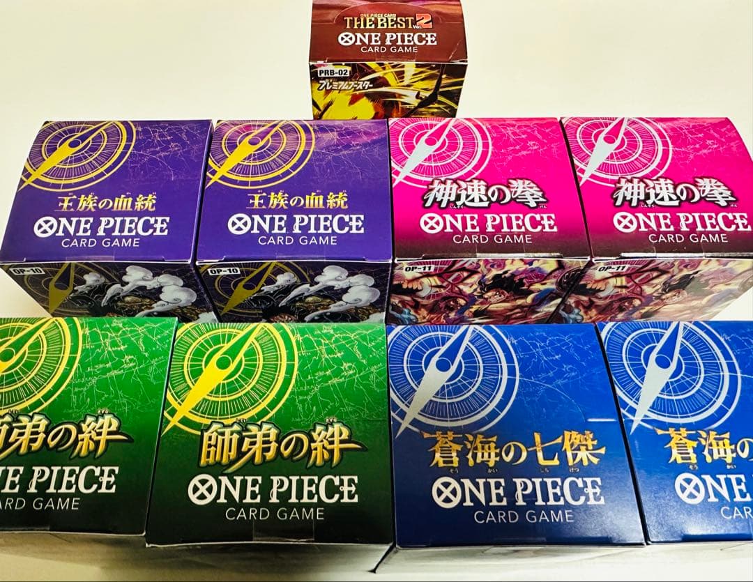 ワンピースカードゲームBOX 新品未開封テープ付き　13box