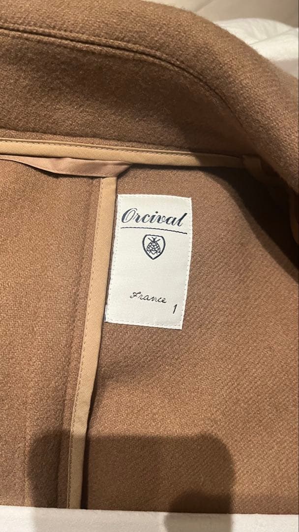 【りか】ORCIVAL ブラウンコート