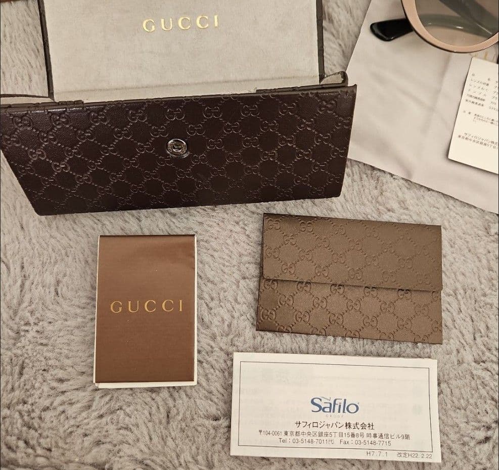 GUCCI キャットアイサングラス ピンク