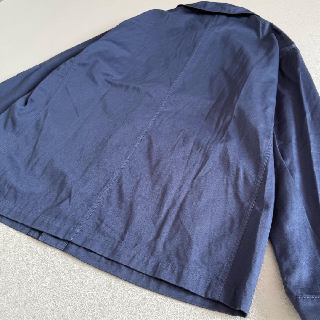 美品　アーツアンドサイエンス　フレンチ　ワークジャケット　ネイビー　3