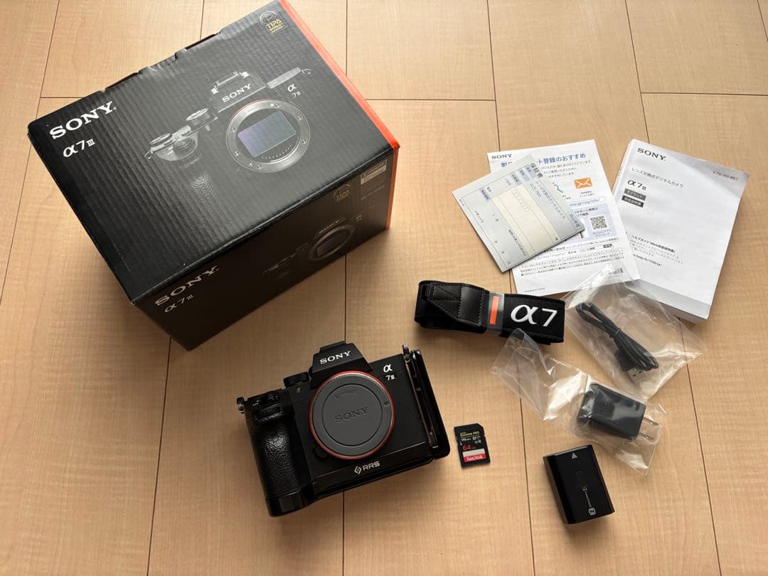 SONY α7 III 本体と付属品一式
