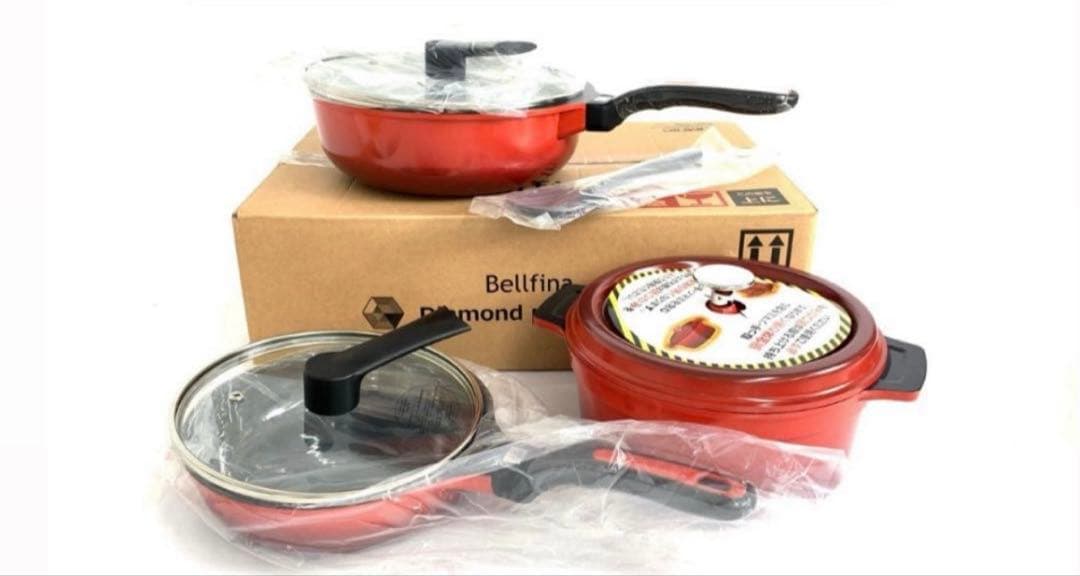 【新品未使用】 Bellfina ダイヤモンドパン グランドセット