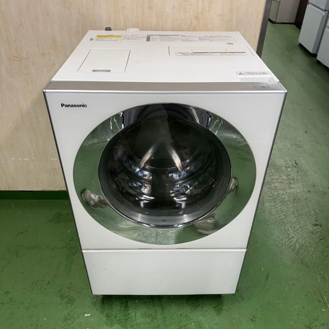 181 関東配送　ドラム式洗濯機　左開き　キューブル　大人気　半年保証込　美品