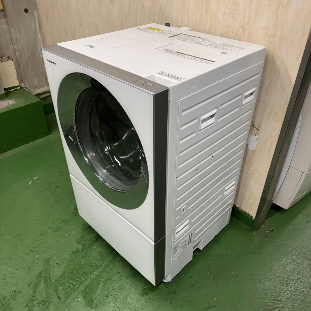 181 関東配送　ドラム式洗濯機　左開き　キューブル　大人気　半年保証込　美品