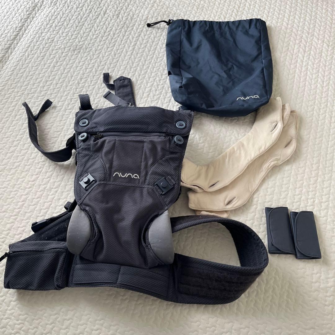 nuna cudl 抱っこ紐 ヌナ　ネイビー