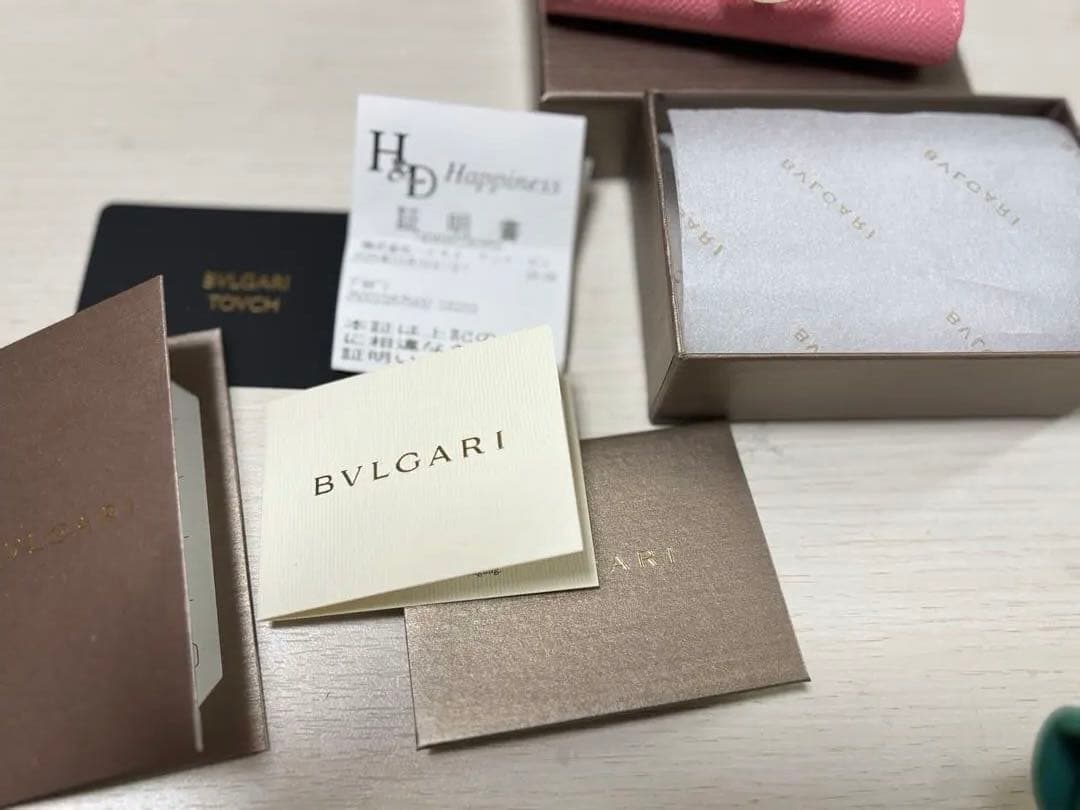 ブルガリ　財布　キーケース