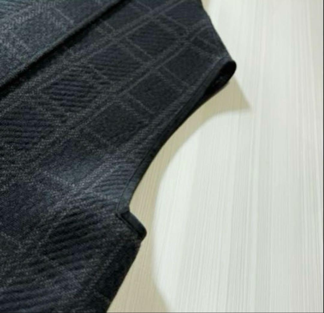 ロロピアーナ　ベビーカシミヤ　リバーシブルロングジレ