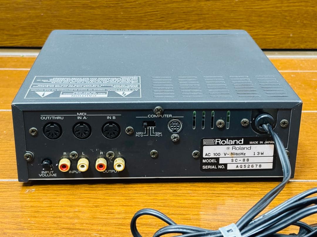 ろこ様★ローランド　GS MIDI音源SOUND CANVAS SC-88
