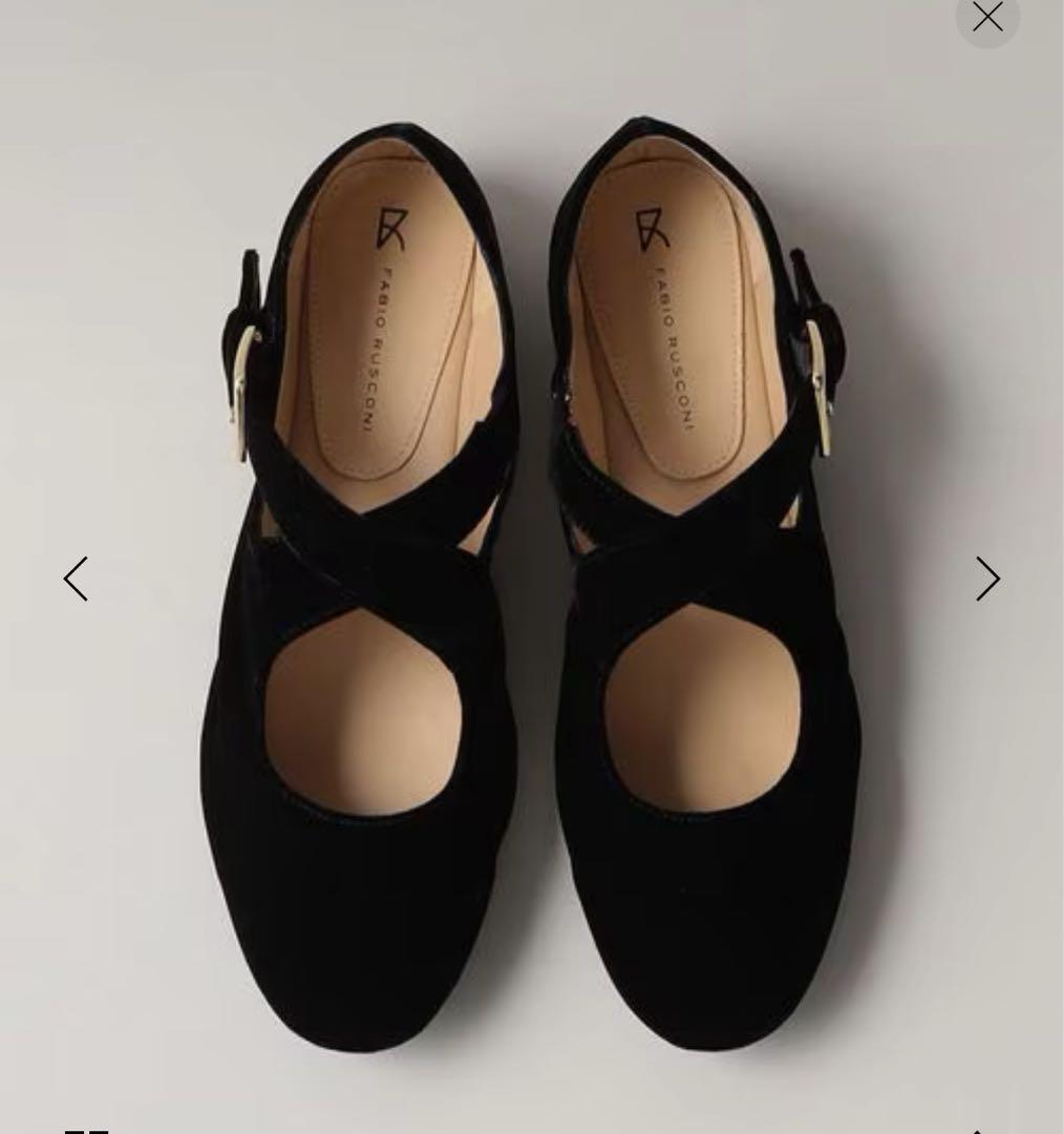 ファビオ ルスコーニ　FABIO RUSCONI フラットシューズ　37