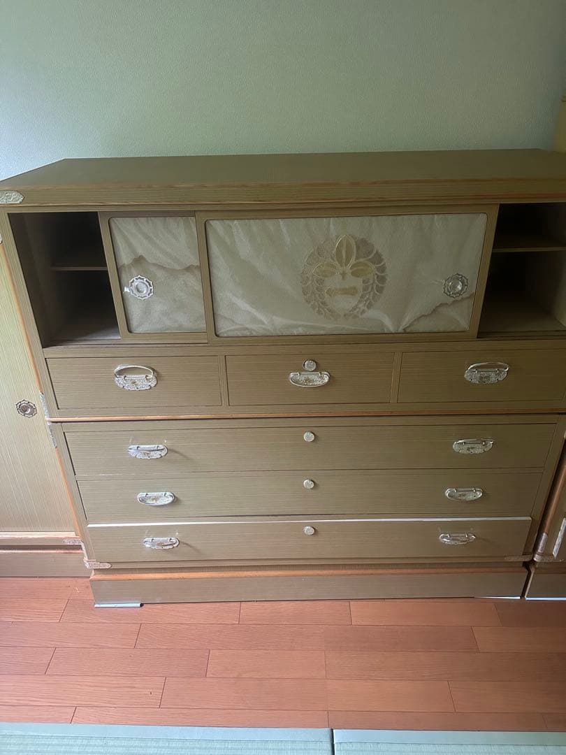 海舟 高級桐箪笥3点セット　超美品　【引き取り限定】