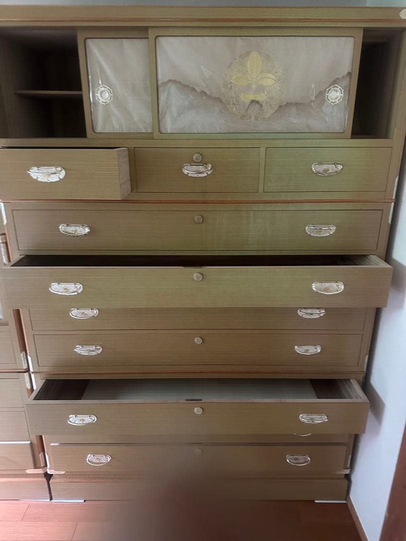 海舟 高級桐箪笥3点セット　超美品　【引き取り限定】