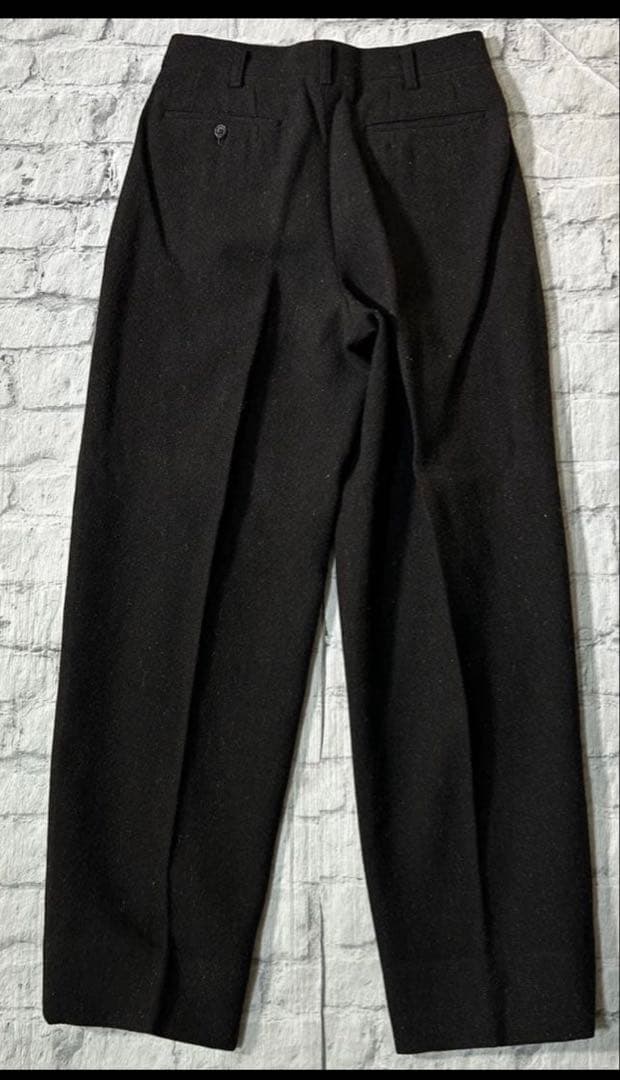 80s COMME des GARÇONS HOMME ネップ　タックパンツ