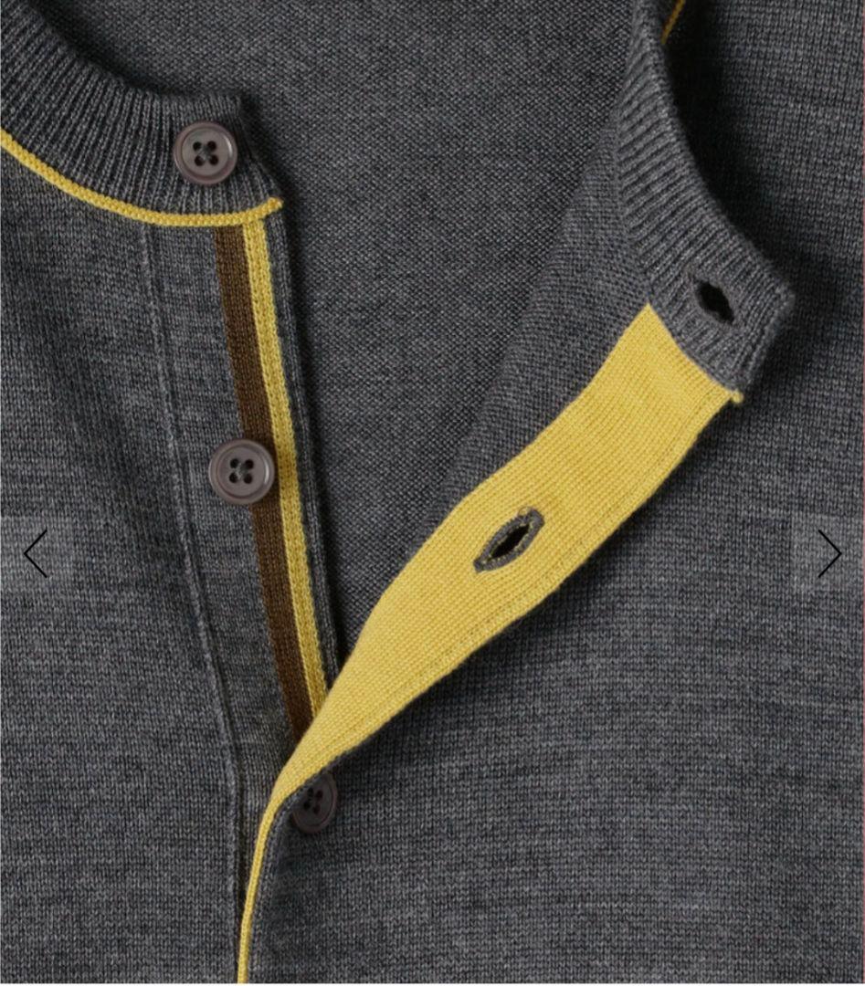 ☆新品☆トゥモローランド　MACPHEE プレーンウールクルーネックカーディガン