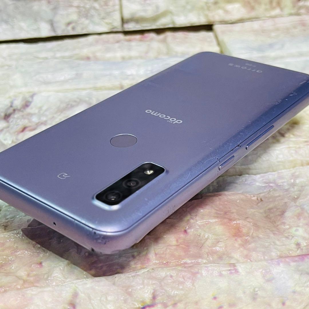 SIMフリー arrows We 64GB パープル 電池良好