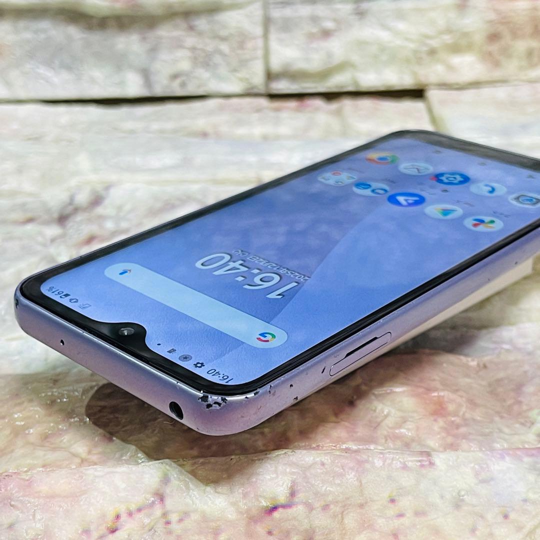 SIMフリー arrows We 64GB パープル 電池良好