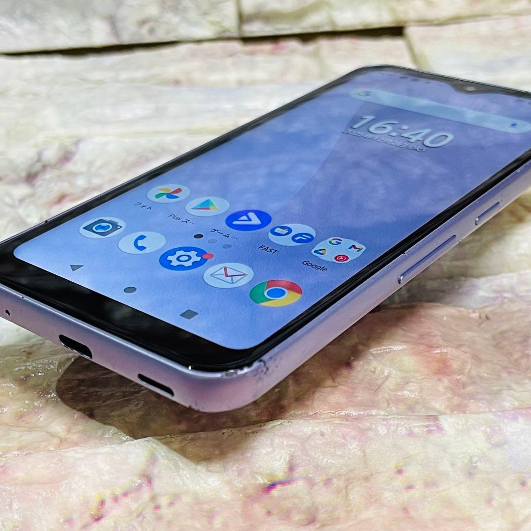 SIMフリー arrows We 64GB パープル 電池良好