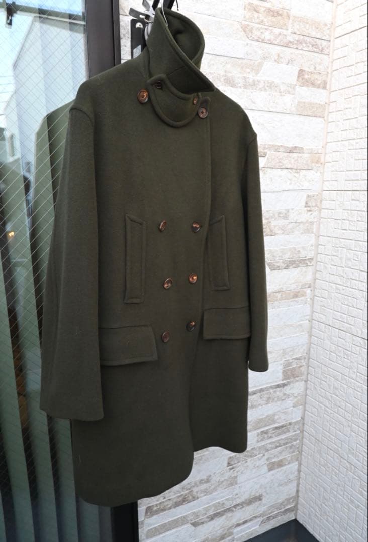 ジャケット・アウター AURALEE BEAVER MELTON P-COAT