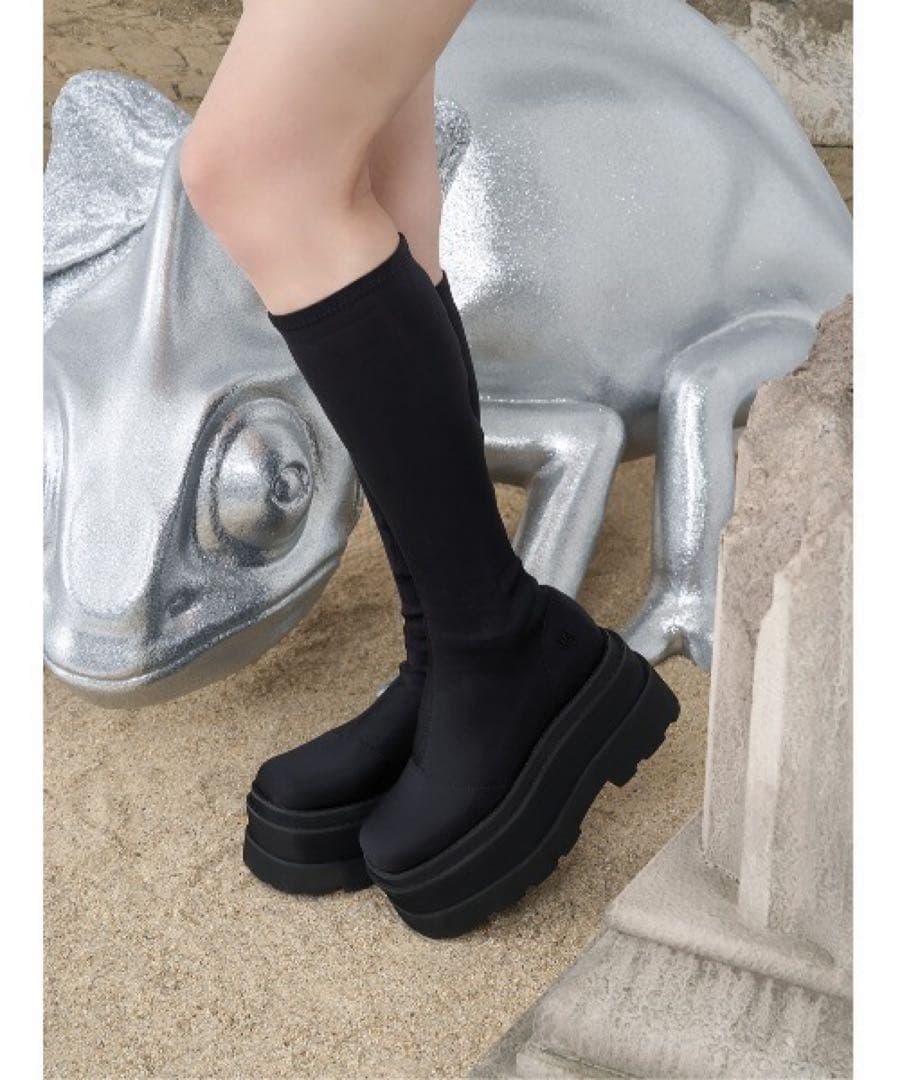 Darich ウルトラストレッチフラットブーツ Mサイズ