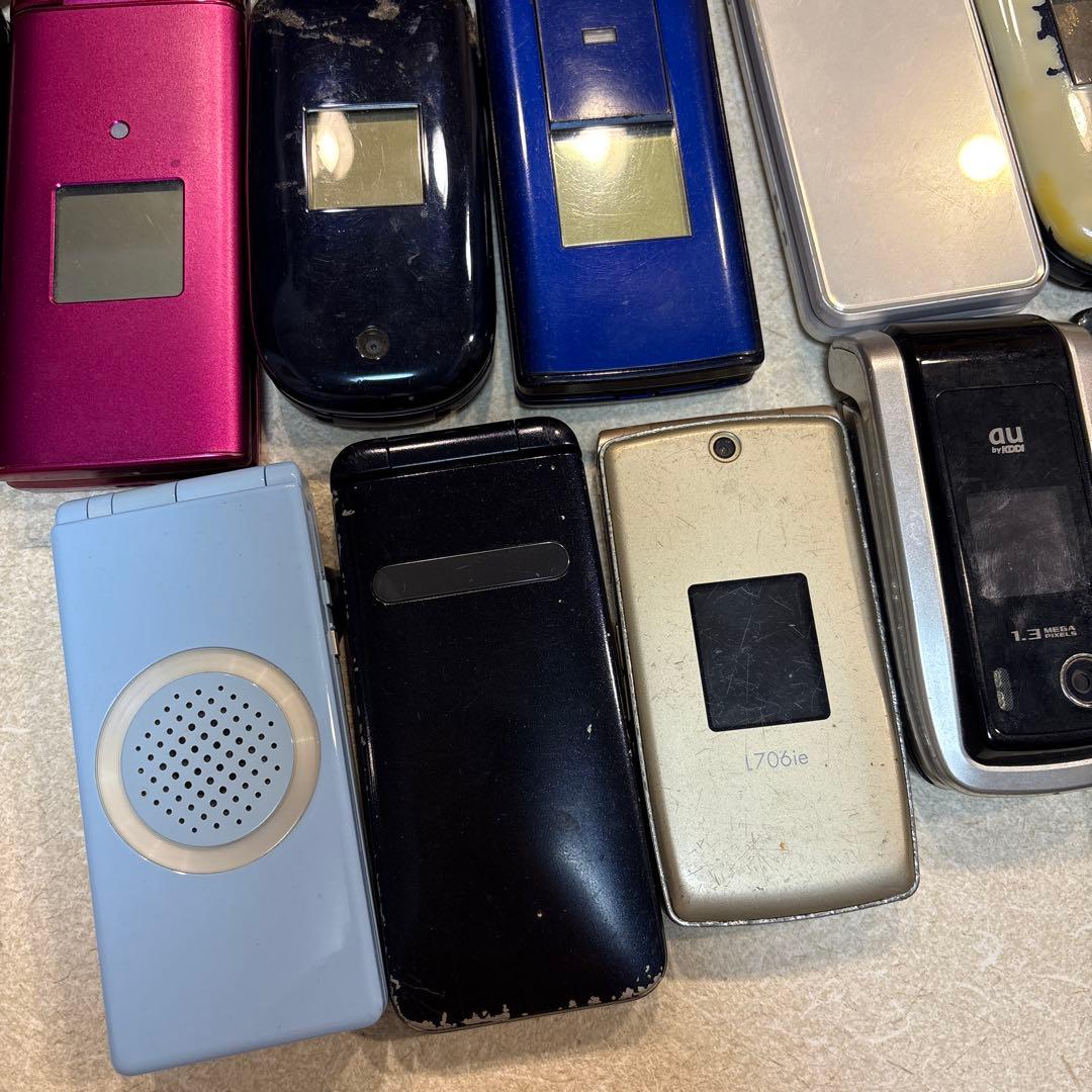 携帯電話 ガラケー スマホ　おまとめ　30台　ジャンク品
