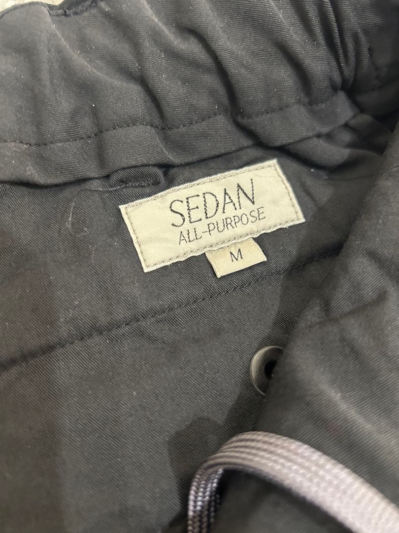 【美品】SEDAN ALL-PURPOSE 2タック チノスラックス M 黒