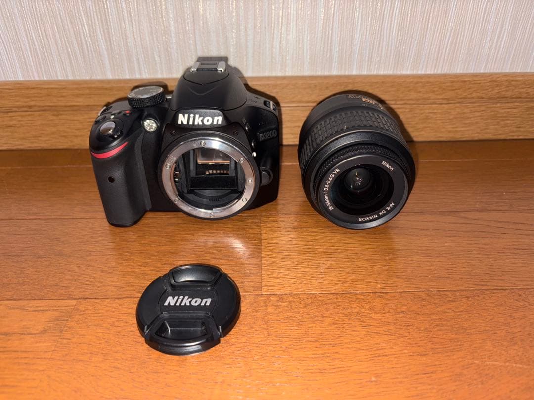 【初心者さん向け】 Nikon D3200 一眼レフカメラ　レンズその他備品付き