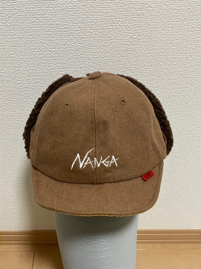 NANGA × Clef メルトン　ボア　キャップ　耳当て　ナンガ　クレ