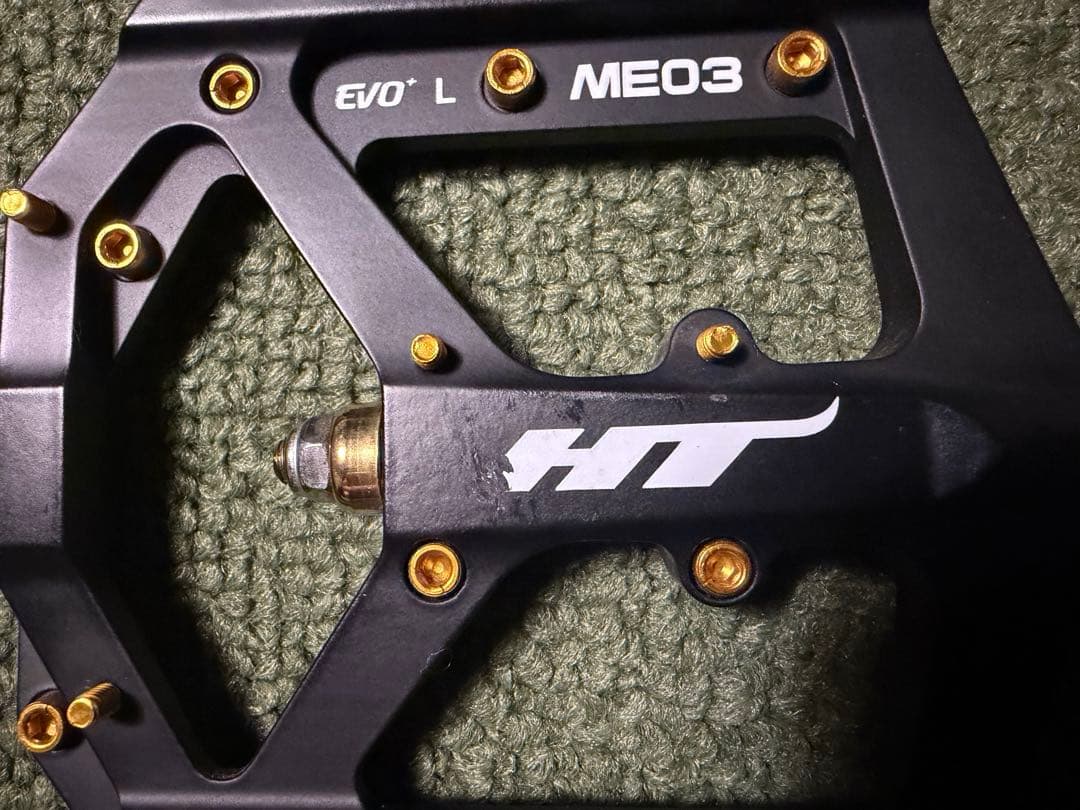 ノ*助様 破格 HT ME03T 試乗のみ 超軽量MTBフラットペダル