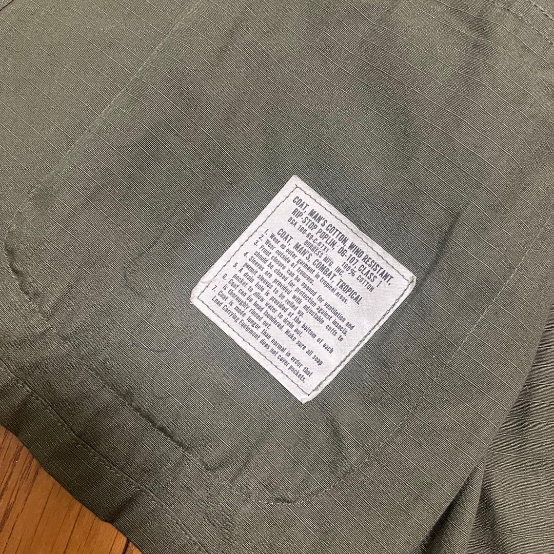 ジャケット・アウター 60s U.S.ARMY Jungle Fatigue Jacket \"5th\"