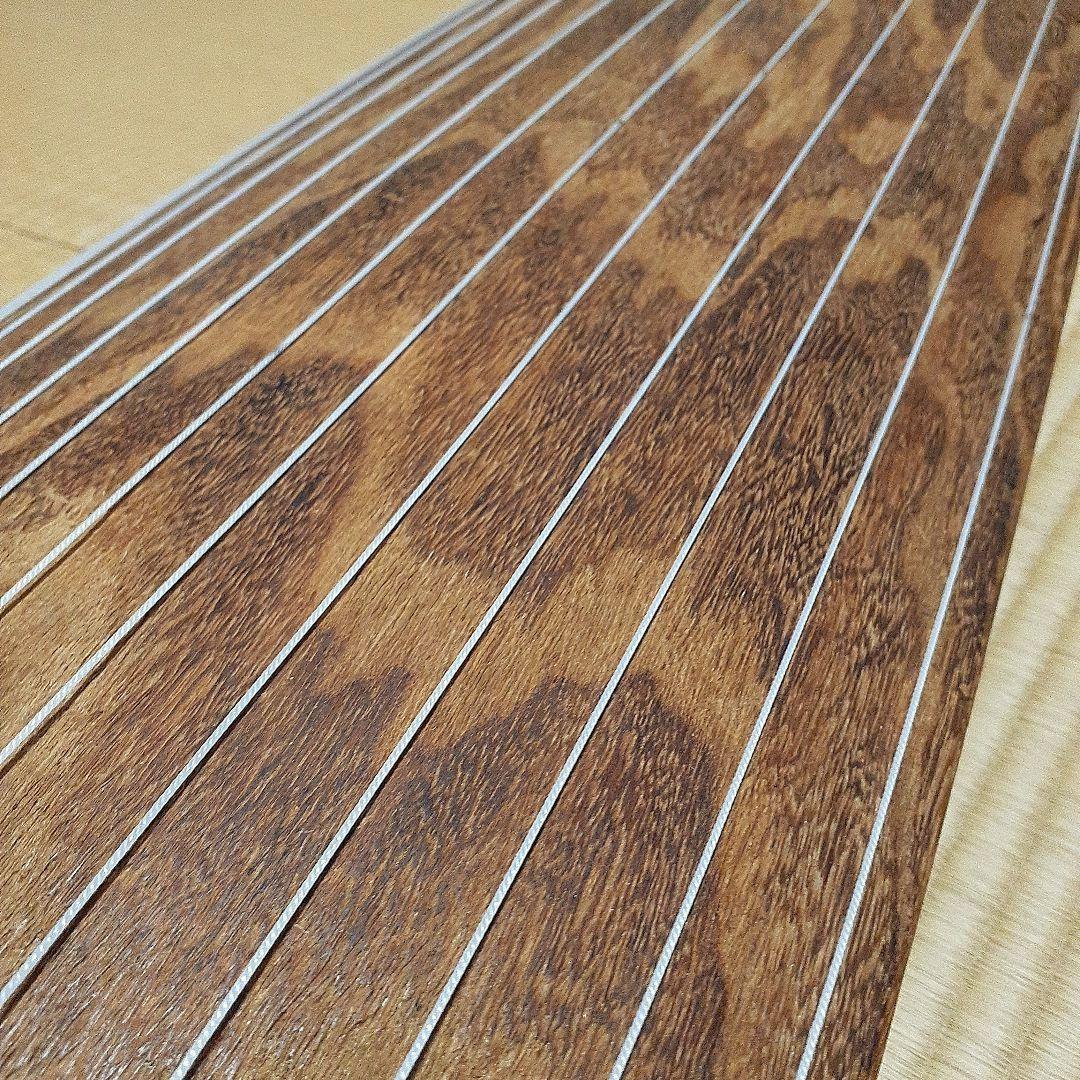 伝統的な木製琴 すだれ彫りナイロン弦付き 専用袋付き送料無料