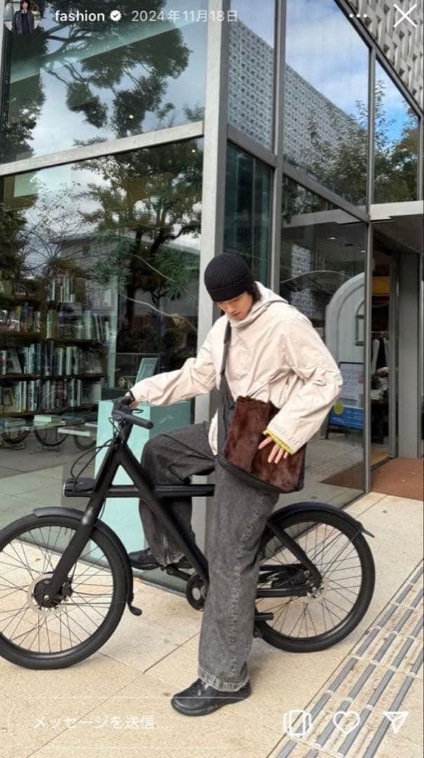 バッグ 99aw prada fur shoulder bag archive