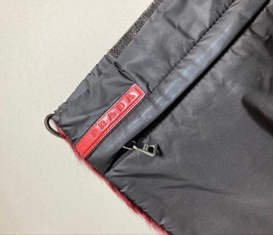 バッグ 99aw prada fur shoulder bag archive
