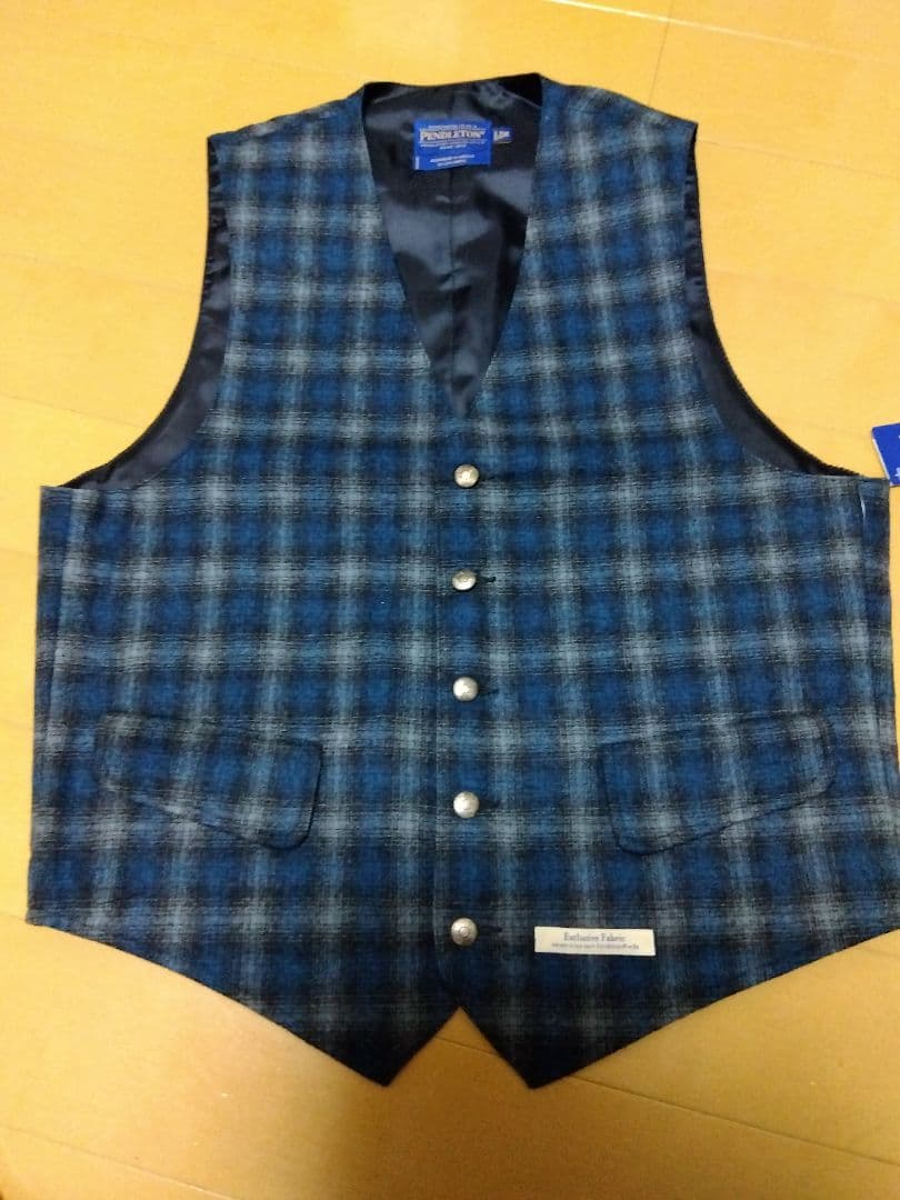 ね*す様 ペンドルトン ウールベスト 　セール　シャドーチェック　2枚セット