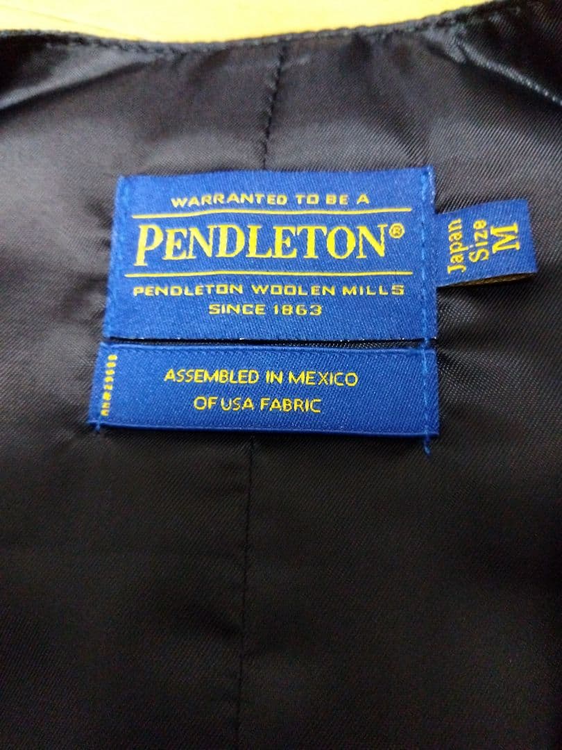 ね*す様 ペンドルトン ウールベスト 　セール　シャドーチェック　2枚セット