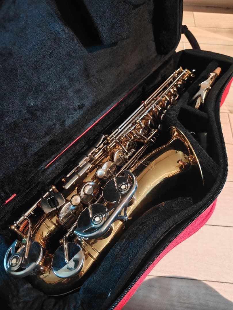 Kawai B&Sアルトサックス gatarセミハードケース付き