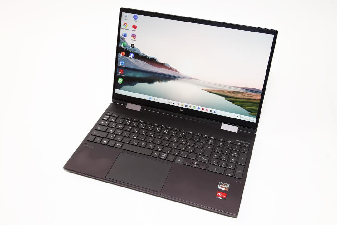 【Office／Ryzen7／高性能／すぐ使える】HP ENVY x360 15