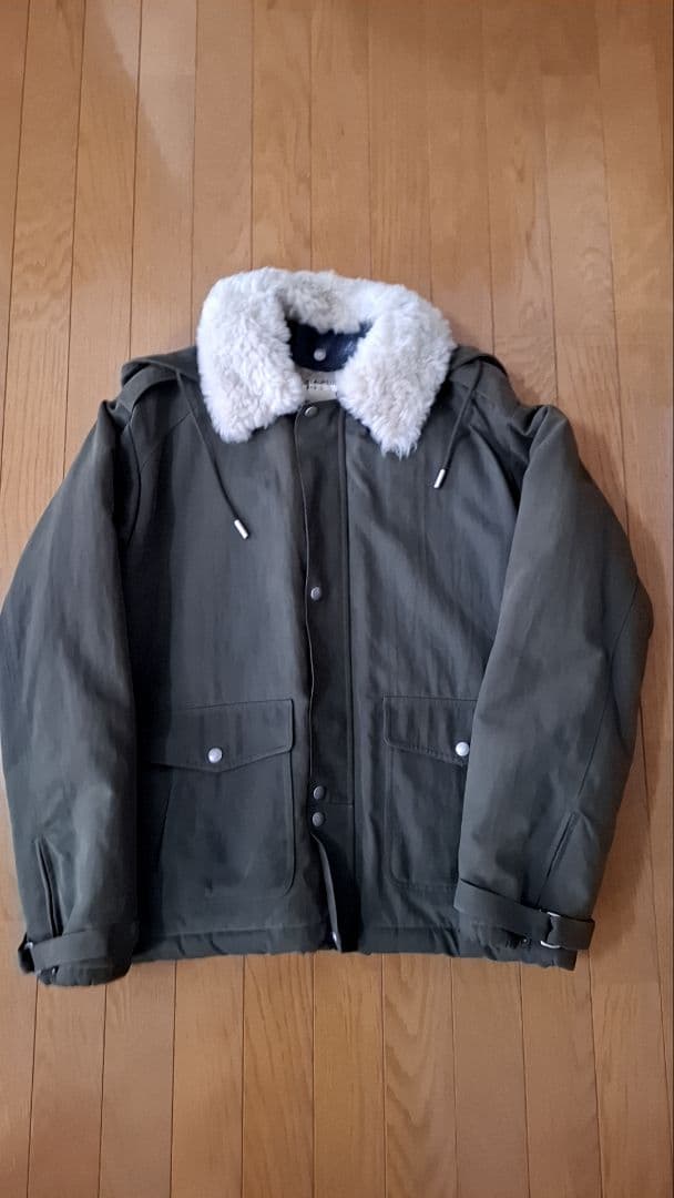 サンローラン　　ムートンファー　フライトジャケット