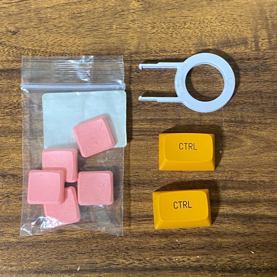 自作分割キーボード torabotsuki トラックボール搭載 無線 電池式