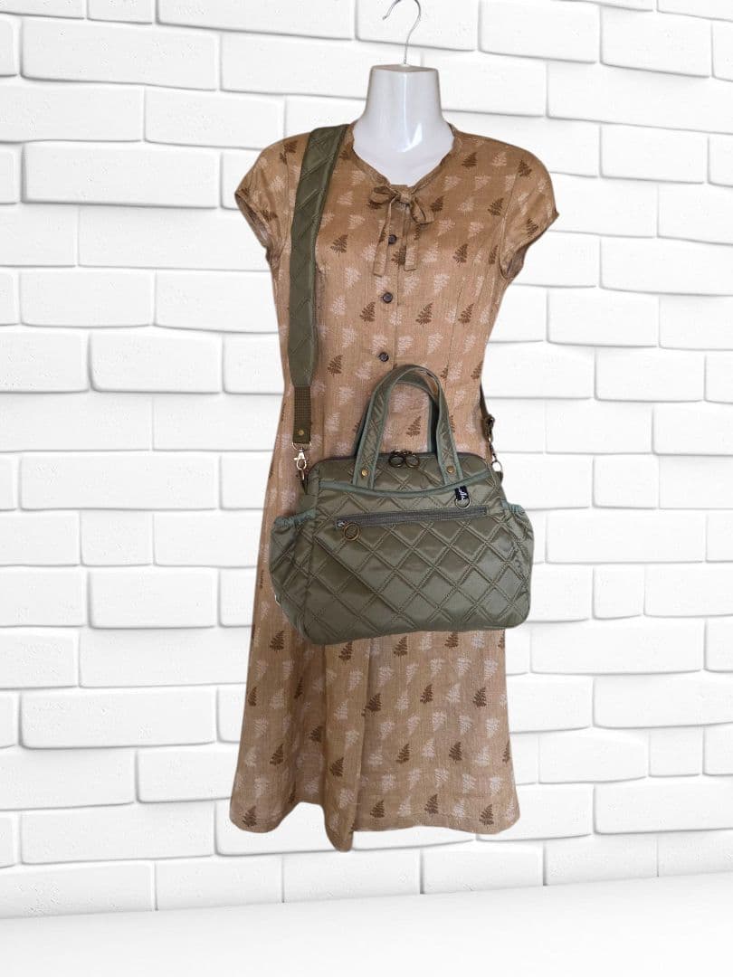 ポニョ　3way ボストンバッグ(M)　ハンドメイド