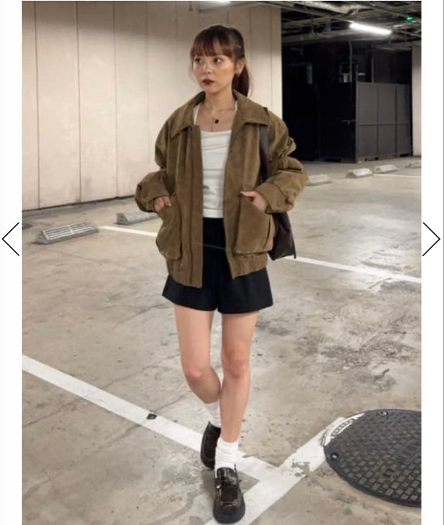 《即完売品》SLY WASHED PUFFER ブルゾン/ベージュ/スライ新品