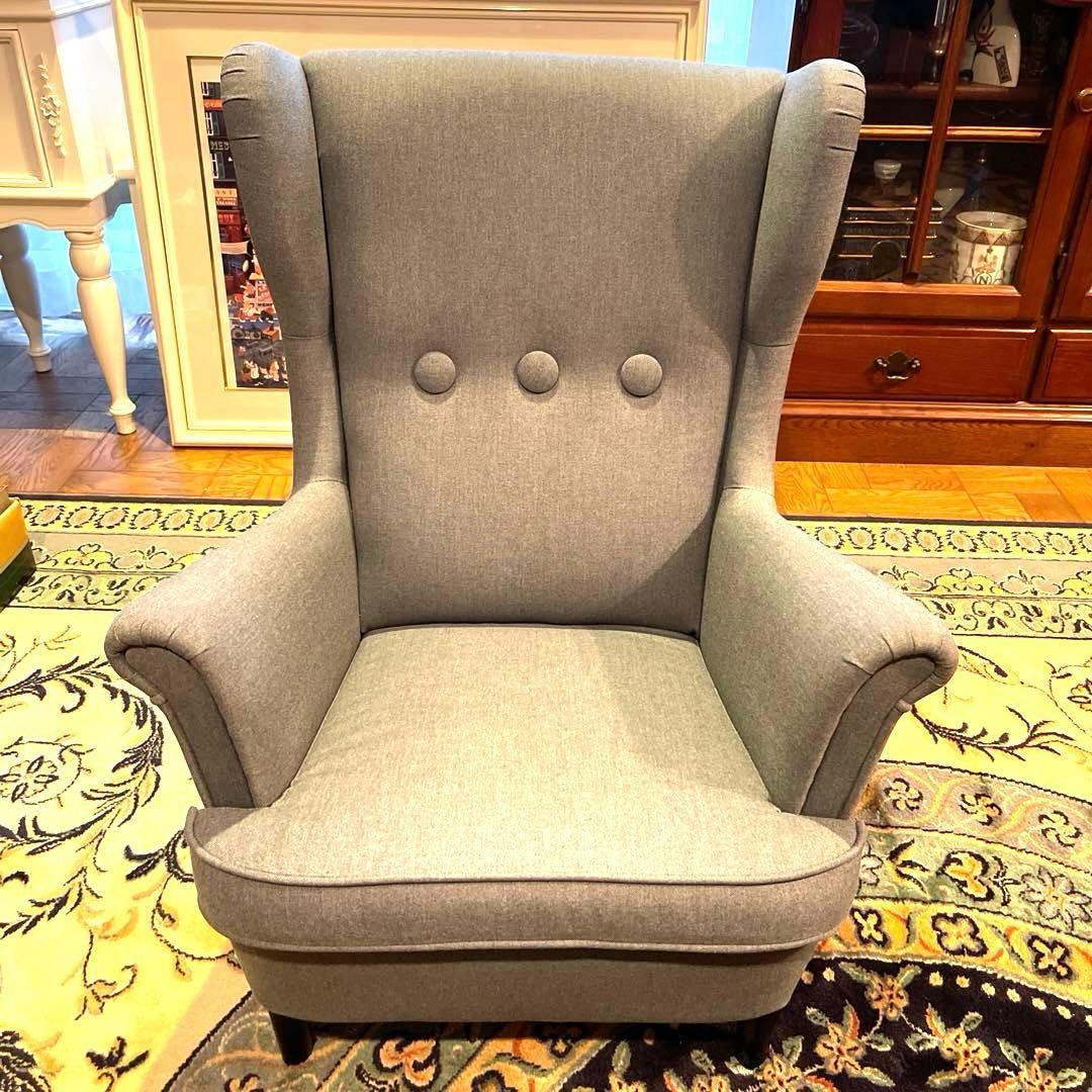 【お子様用　商品】美品　【IKEA STRANDMON】ストランドモンソファー