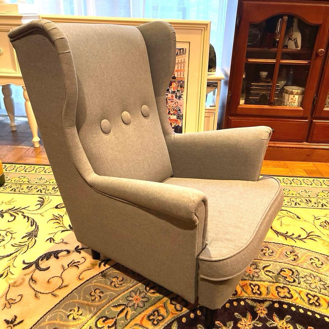 【お子様用　商品】美品　【IKEA STRANDMON】ストランドモンソファー