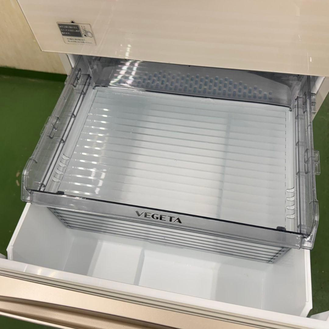 655 関東配送無料　東京発　東芝　大型冷蔵庫　ガラスパネル　自動製氷　右開き