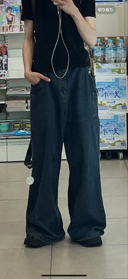 <シーマ>STUKAワイドデニムパンツ