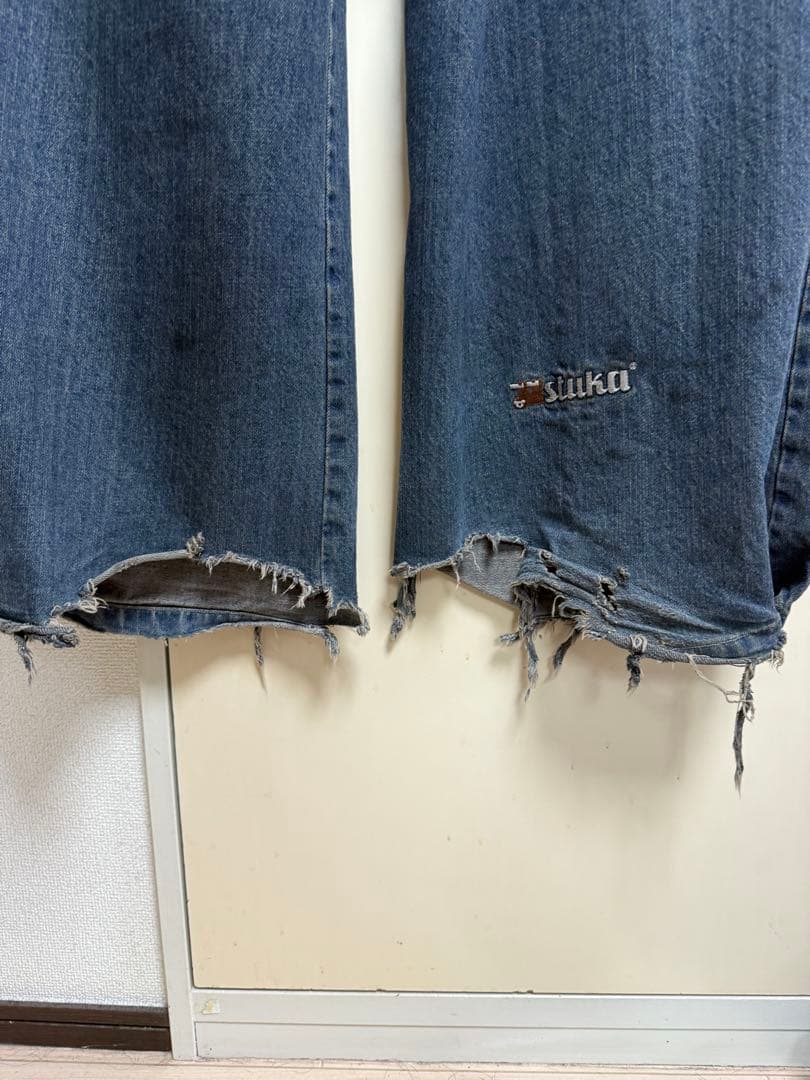 <シーマ>STUKAワイドデニムパンツ