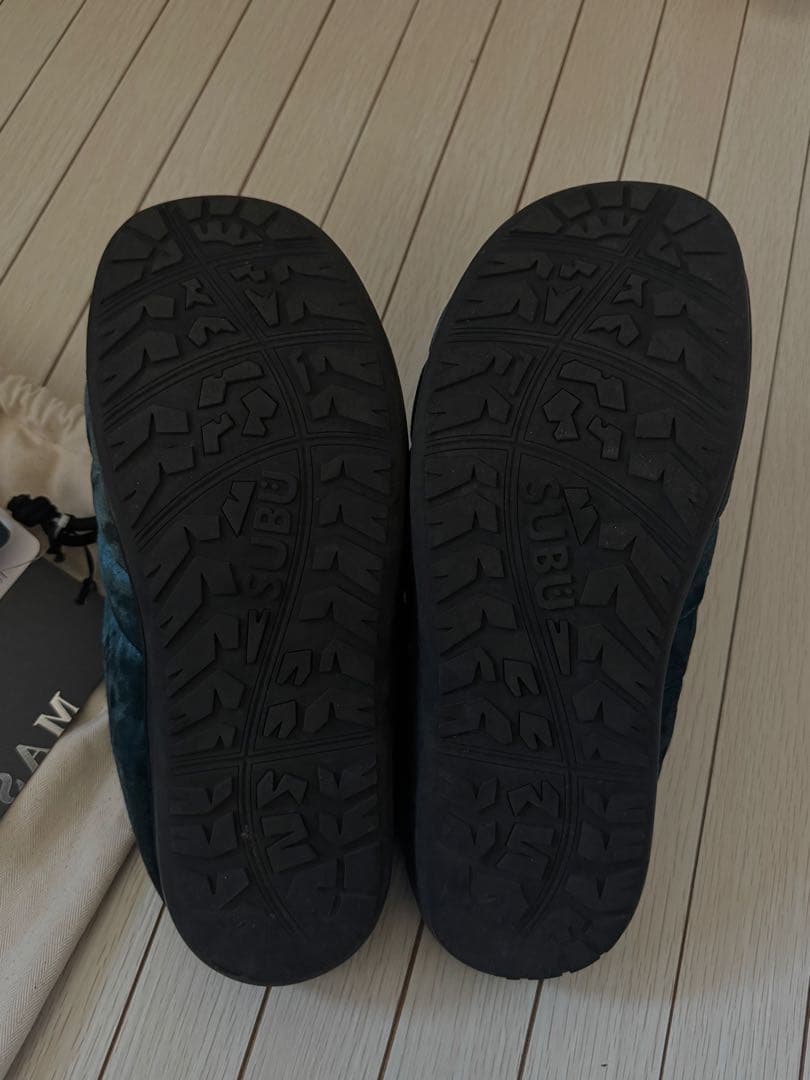 MASU × SUBU VELVET SANDAL